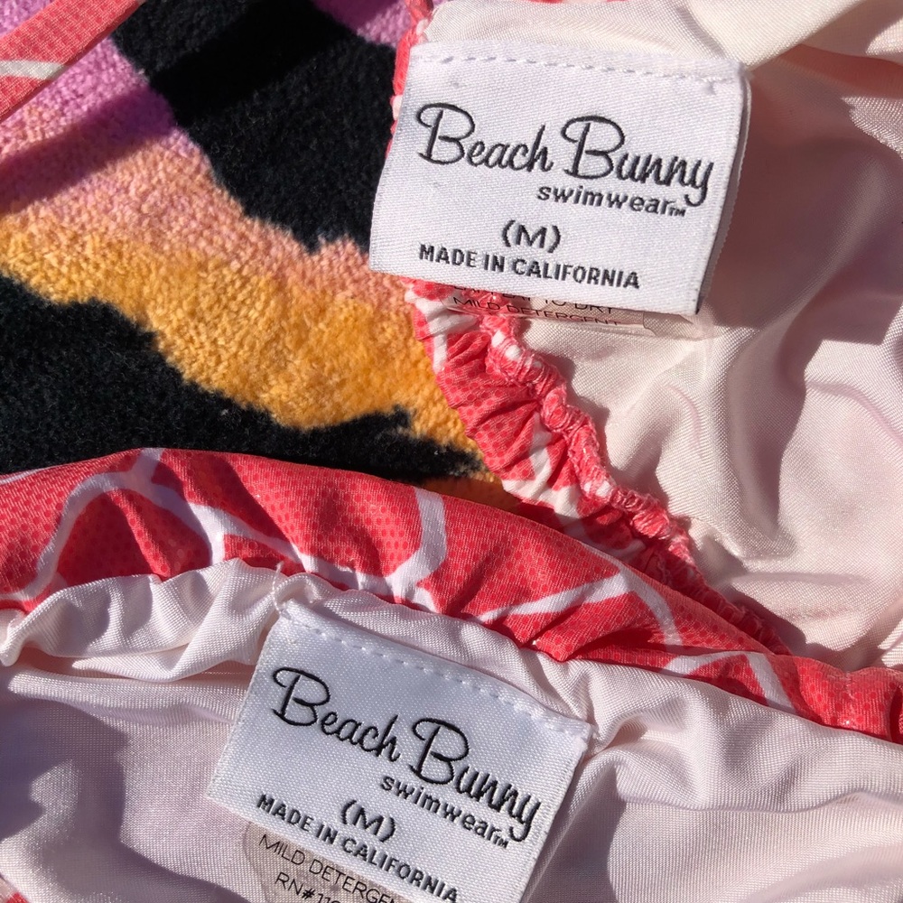 NWT beach bunny bikini Glitter in the Air or Giraffe, M set - Picture 15 of 16
